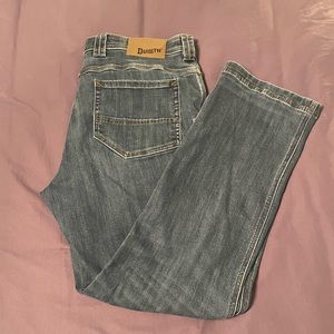 Duluth Trading Men’s Jeans Ballroom Double Flex COOLMAX size 38x32